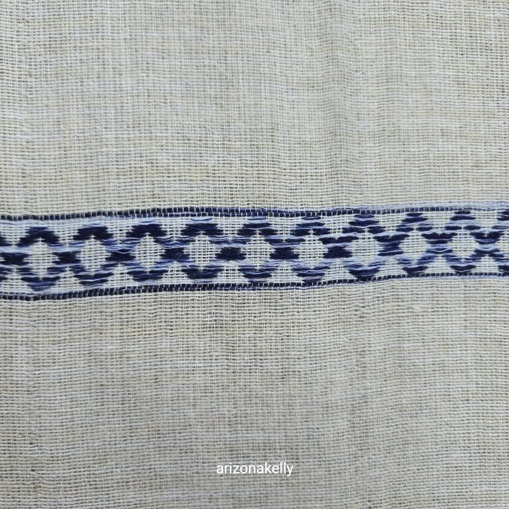 NWT Eileen Fisher Handloomed Ethiopian Artisan Cotton Scarf - Picture 6 of 16